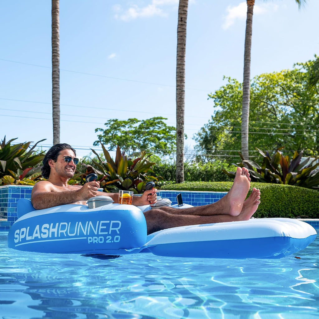 Splash Runner Pro 3.0 - Motorized Pool Float for Adults