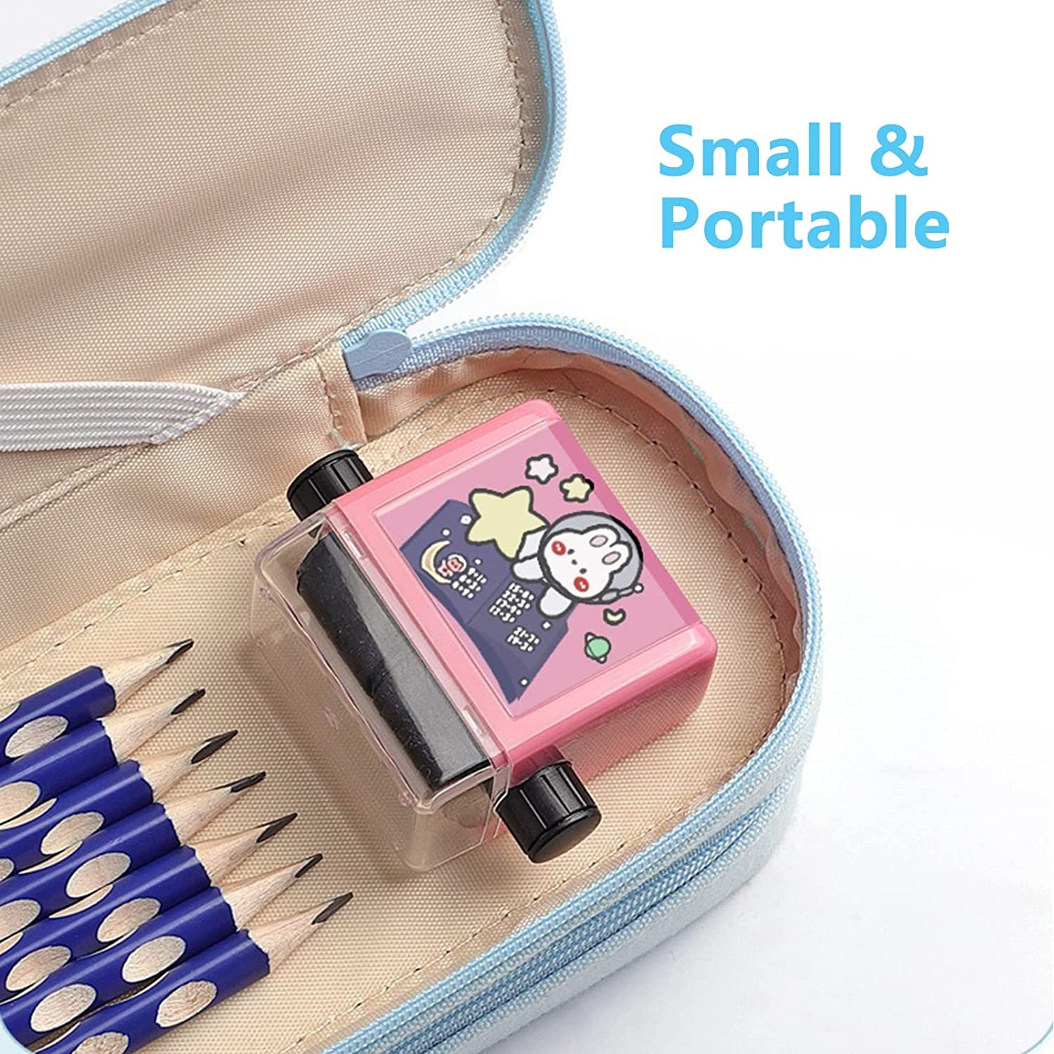 4PCS Smart Math Stamp Set – Reusable Roller Tools for Addition, Subtraction, Multiplication & Division Practice, Educational Supplies for Kids, Preschool & Classroom Use
