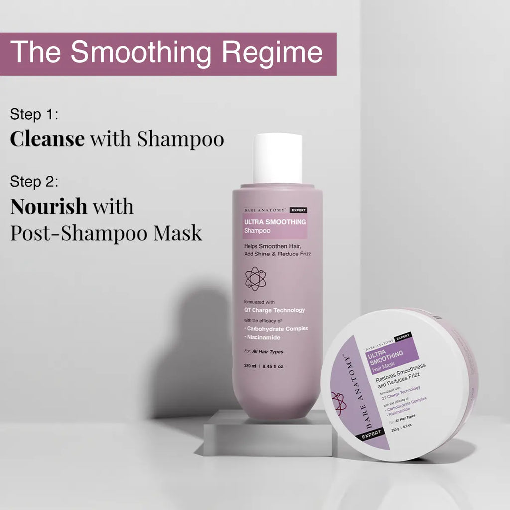 Bare Anatomy Ultra Smoothing Hair Duo – Shampoo & Mask