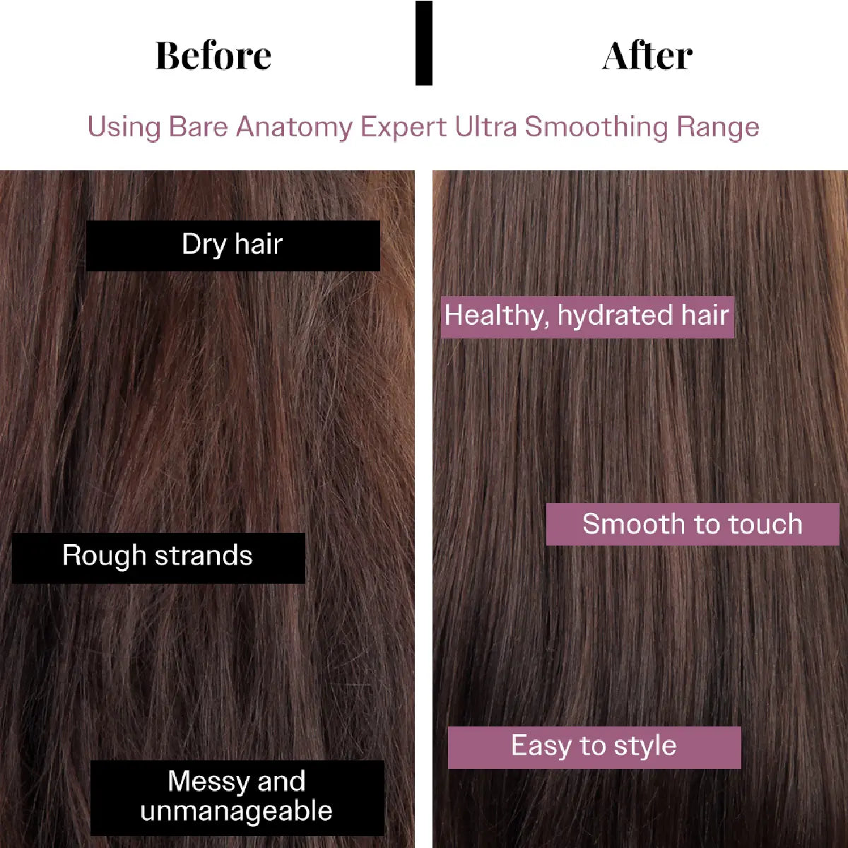 Bare Anatomy Ultra Smoothing Hair Duo – Shampoo & Mask