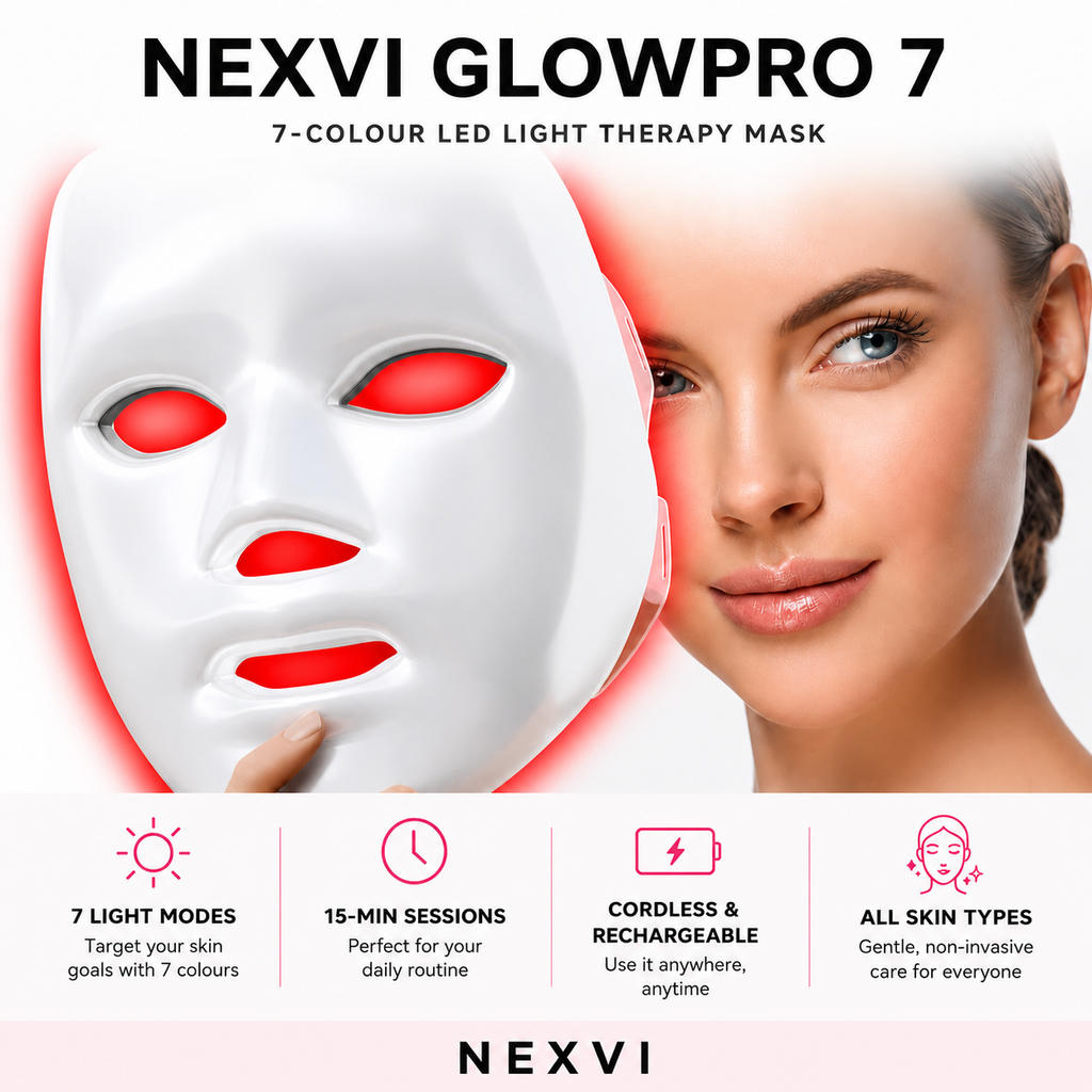 Nexvi GlowPro 7™ LED Face Mask