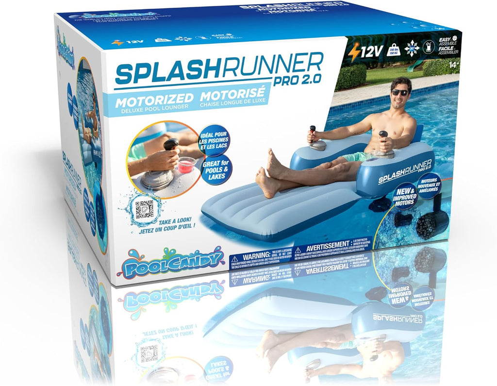 Splash Runner Pro 3.0 - Motorized Pool Float for Adults
