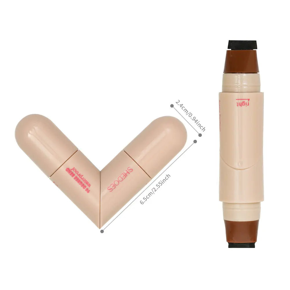 Rotating Eyeliner Stamp Pen – Dual-Head Design with Wing Stamp, Quick-Dry, Long-Lasting, Smudge-Proof for Easy Cat Eye, Sharp Winged Lines and All-Day Makeup Wear, Enhance Eye Makeup, Liquid Eyeliner, Eye Makeup Products