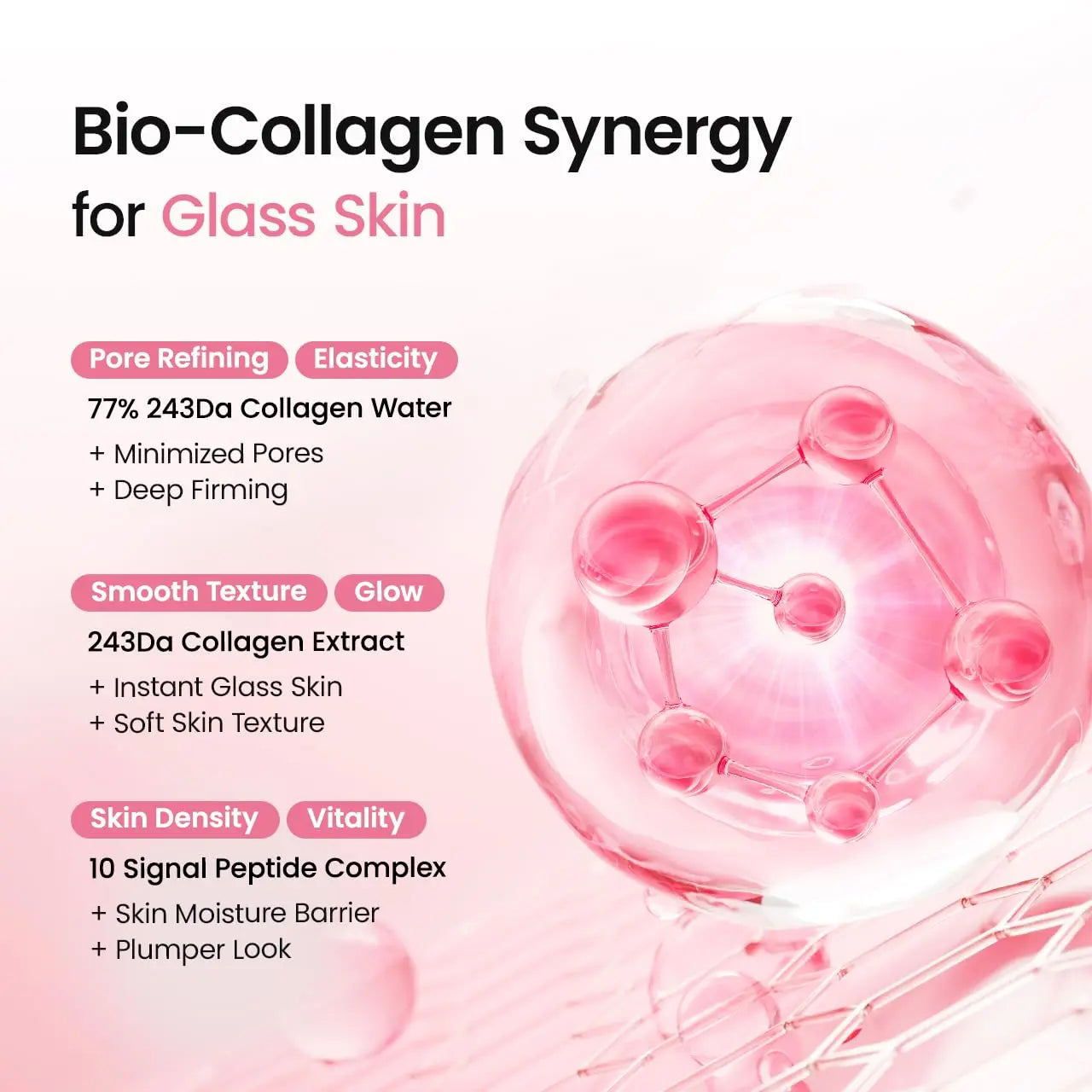 [Biodance Official] Collagen | PDRN Jelly Serum Mist — Advanced Jelly-To-Mist Skincare Spray for Flawless Instant Glass Skin Glow, 24-Hour Moisture Lock, Pore Minimizing, Deep Hydration, and Accelerated Skin Barrier Recovery