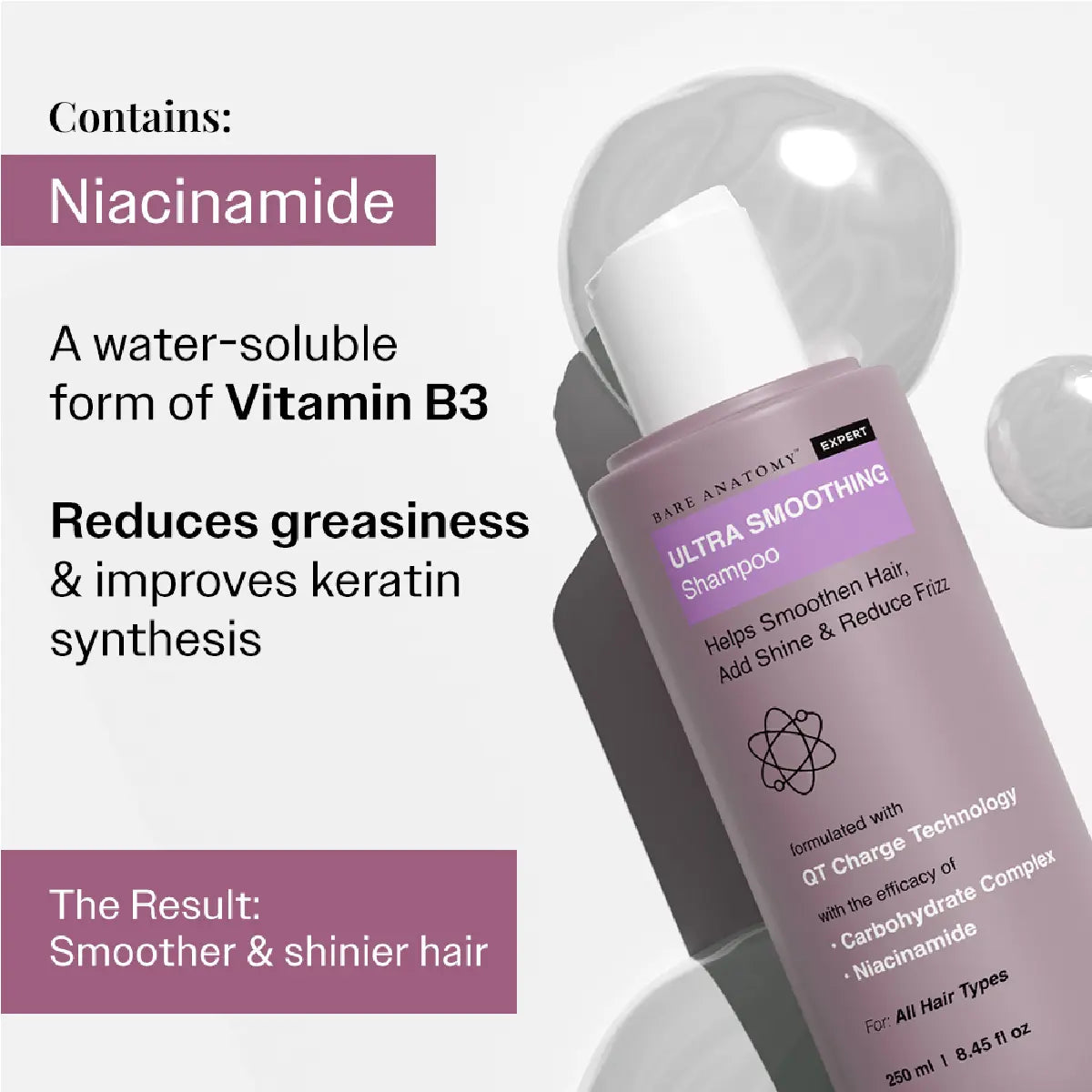 Bare Anatomy Ultra Smoothing Hair Duo – Shampoo & Mask